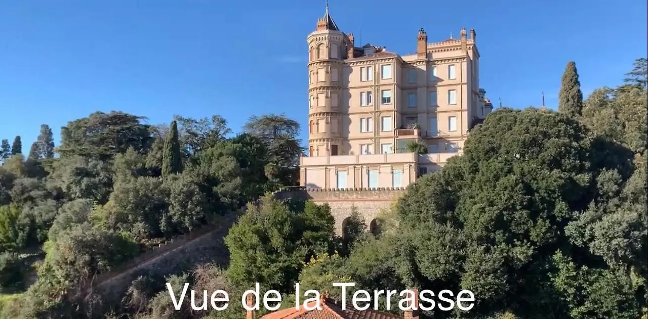 Luxurious Studio In Cannes 450M From Sea With Terrace And Air Conditioning And Private Parking 公寓