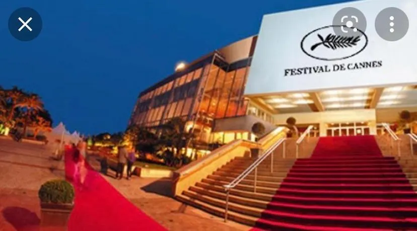 Luxurious Studio In Cannes 450M From Sea With Terrace And Air Conditioning And Private Parking 0*,  法国